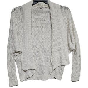 Urban Outfitters Anthropologie Ecote size xs white stretch cardigan